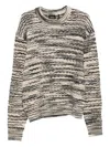 Axel Arigato Men Crew Neck Sweater In White