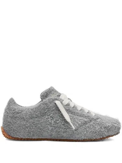 Axel Arigato Textured Lace-up Sneakers In Gray