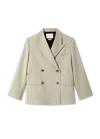 Axel Arigato Double-breasted Blazer In Green