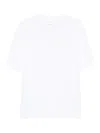 Axel Arigato Capital Logo-embroidered Cotton T-shirt In White