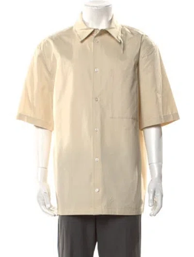 Pre-owned Axel Arigato Three-quarter Sleeve Shirt In Neutral