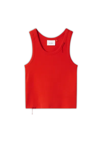 Axel Arigato Traced Tank Top In Red