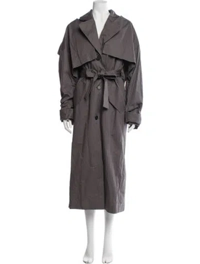 Pre-owned Axel Arigato Trench Coat In Purple