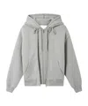 Axel Arigato Men Zip Hoodie In Gray