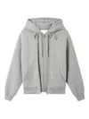 Axel Arigato Men Zip Hoodie In White