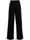 Axel Arigato Logo-tag Trousers In Black