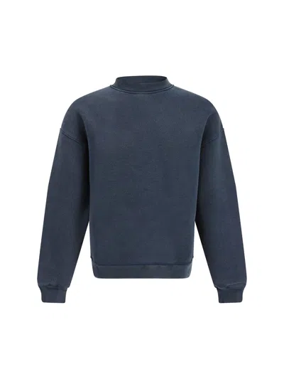 Axel Arigato Typo Sweatshirt In Blue