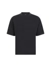Axel Arigato Relaxed-fit Black T-shirt With Embroidered Logo In Black