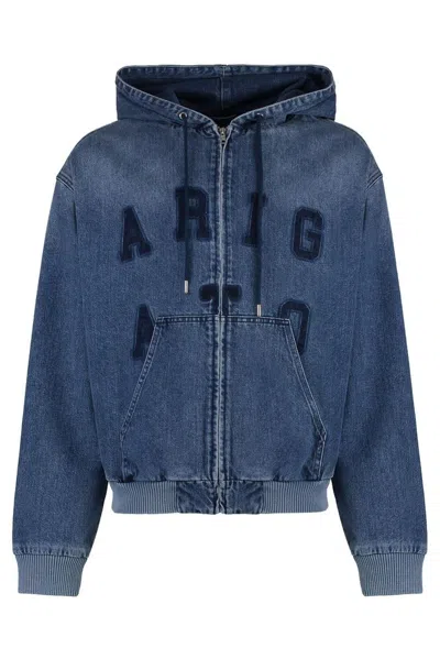 Axel Arigato Venice Denim Jacket In Blue