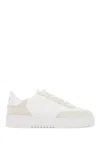 Axel Arigato Mens Cream Comb Orbit Chunky-sole Leather Low-top Trainers In White Beige (white)