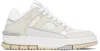 Axel Arigato Area Lo Sneaker Sneakers In Beige Leather In White