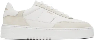Axel Arigato White & Beige Orbit Vintage Sneakers In White/beige