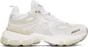 AXEL ARIGATO WHITE & BEIGE SPHERE RUNNER SNEAKERS