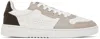 Axel Arigato Dice Lo Sneaker In White/dark Brown