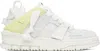 Axel Arigato Area Patchwork Sneakers In White/white