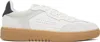 Axel Arigato 'dice T-toe' White Low Top Sneakers With Logo Patch On The Tongue And Logo Lettering On The Rear In In White/gum