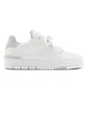 Axel Arigato Woman Sneakers Light Grey Size 6.5 Leather In White