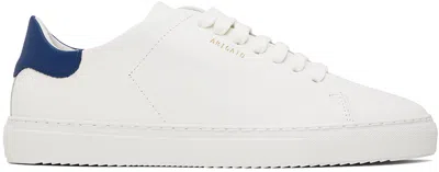 Axel Arigato Clean 90 Sneakers In White Leather In Multi