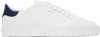 Axel Arigato White & Navy Clean 90 Sneakers In White/blue