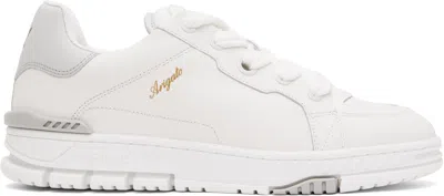 Axel Arigato White Area Haze Sneakers In White/light Grey