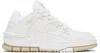 Axel Arigato Perforated Round Toe Sneaker With Recycled Dustbag In White/beige