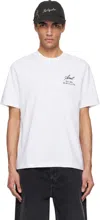 Axel Arigato Atelier T-shirt T-shirt In White Cotton In White