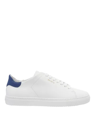 Axel Arigato Clean 90 Sneakers In White Leather In Multi