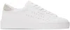 Axel Arigato Court Sneaker In White/taupe