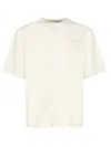 Axel Arigato Crew Neck Embroidered Detail Short Sleeve T-shirt
