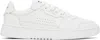 Axel Arigato Dice Lo Panelled Leather Sneakers In White/white
