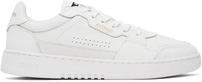 Axel Arigato White Dice Lo Sneakers In White/white