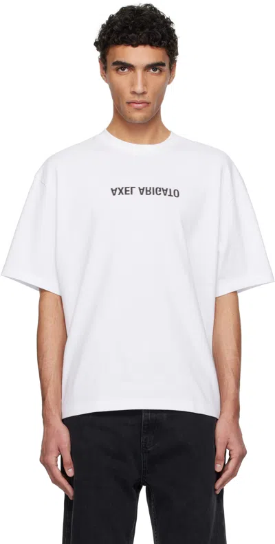 AXEL ARIGATO WHITE DISTORT T-SHIRT