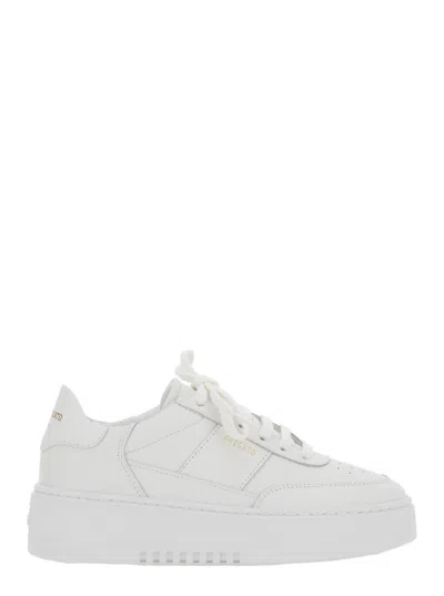 Axel Arigato White Lace Up Sneakers