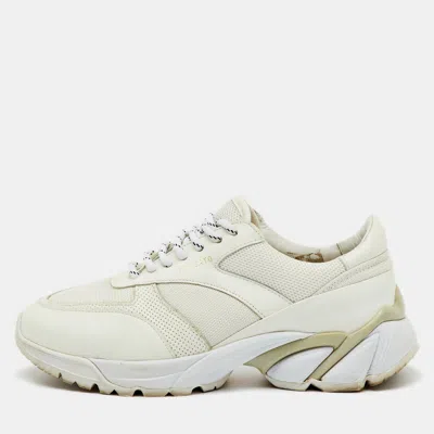 Axel Arigato White Leather And Mesh Marathon Runner Sneakers