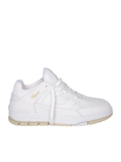 Axel Arigato White Leather Perforated Sneakers