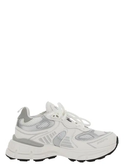 AXEL ARIGATO WHITE LOW TOP SNEAKERS