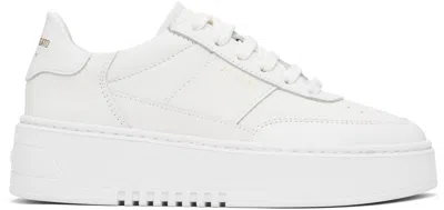 Axel Arigato White Orbit Vintage Sneakers In White/white