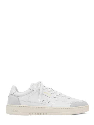 Axel Arigato White Trainers With Smooth And Suede Textures