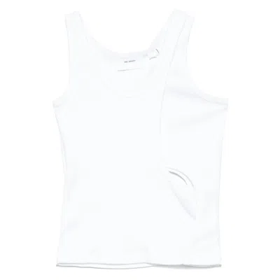 AXEL ARIGATO AXEL ARIGATO WHITE TOPS - VESTS & TANK TOPS WOMEN