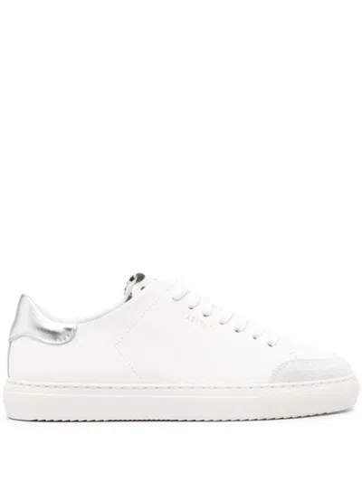 Axel Arigato White/silver-tone Clean 90 Triple Lace-up Trainers