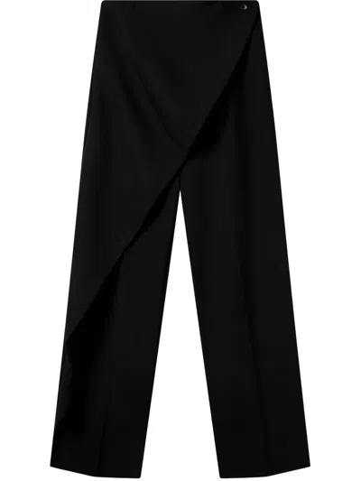 Axel Arigato Wide-leg Trousers In Black