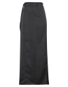 Axel Arigato Woman Maxi Skirt Black Size L Polyester, Elastane In Black