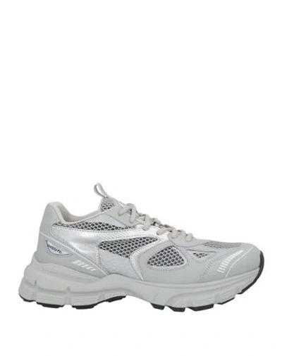 Axel Arigato Woman Sneakers Grey Size 5 Textile Fibers, Leather In Gray