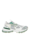 Axel Arigato Woman Sneakers Light Grey Size 6.5 Leather, Textile Fibers In Grey