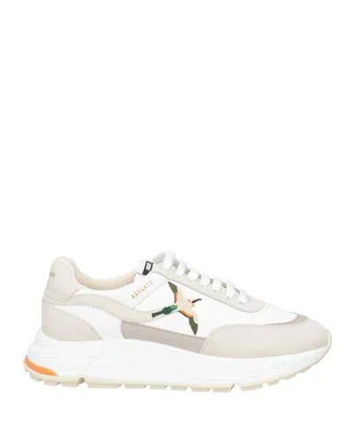 Axel Arigato Woman Sneakers Light Grey Size 9 Textile Fibers, Leather