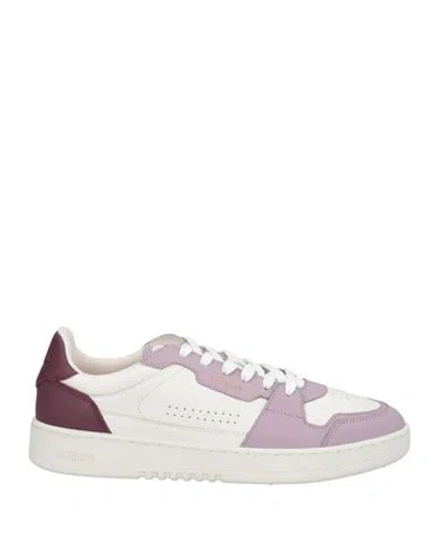 Axel Arigato Woman Sneakers Mauve Size 8.5 Leather In White