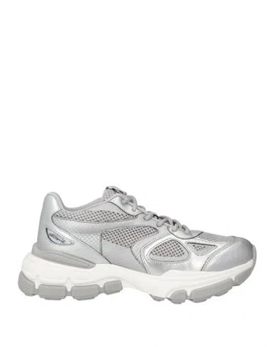 AXEL ARIGATO AXEL ARIGATO WOMAN SNEAKERS SILVER SIZE 9 TEXTILE FIBERS