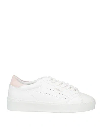 Axel Arigato Woman Sneakers White Size 6 Leather In White/taupe