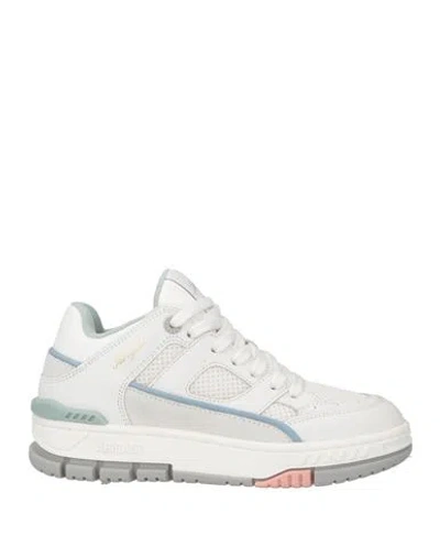 Axel Arigato Woman Sneakers White Size 7.5 Leather, Textile Fibers