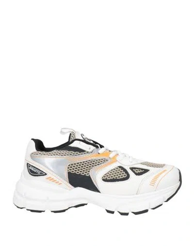 Axel Arigato Woman Sneakers White Size 7.5 Leather, Textile Fibers